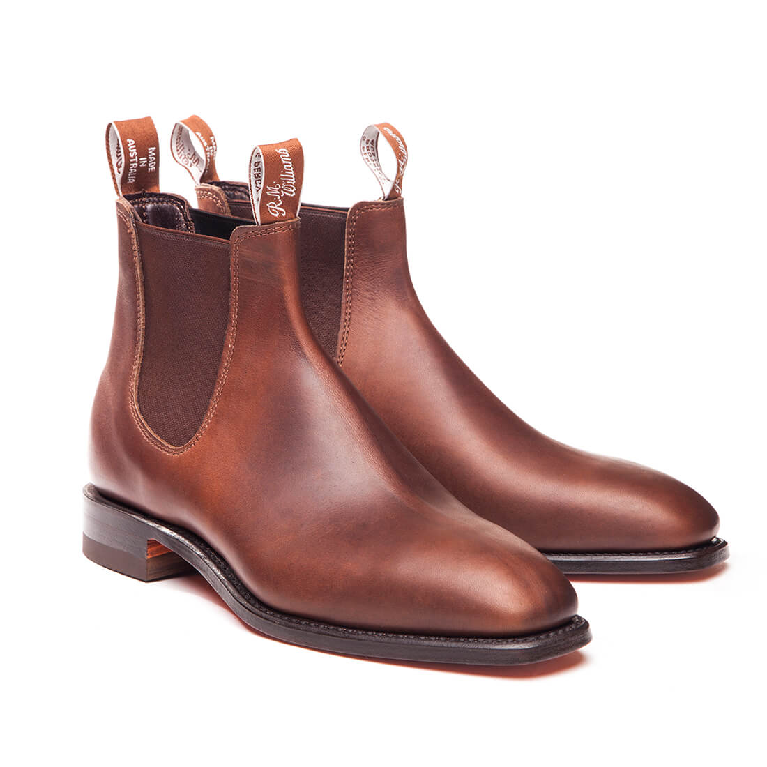 R.M. Williams Brown Lachlan Vesta Leather | Davids Of Haslemere