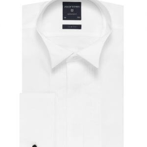Profuomo Wing Collar and Pin Tucks | Davids Of Haslemere