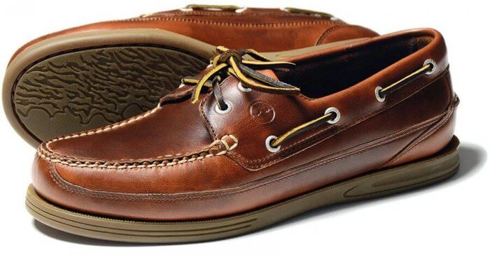 Fowey Deck Shoe Col Saddle | Davids Of Haslemere