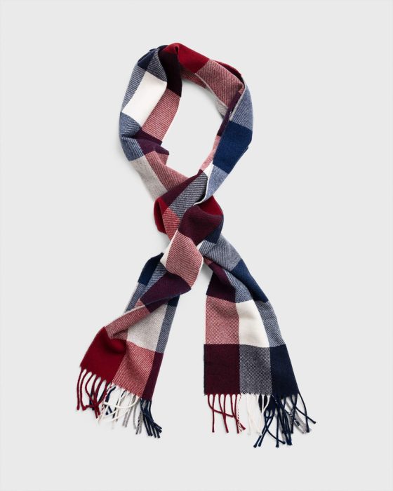 Gant Patterned Scarf | Davids Of Haslemere