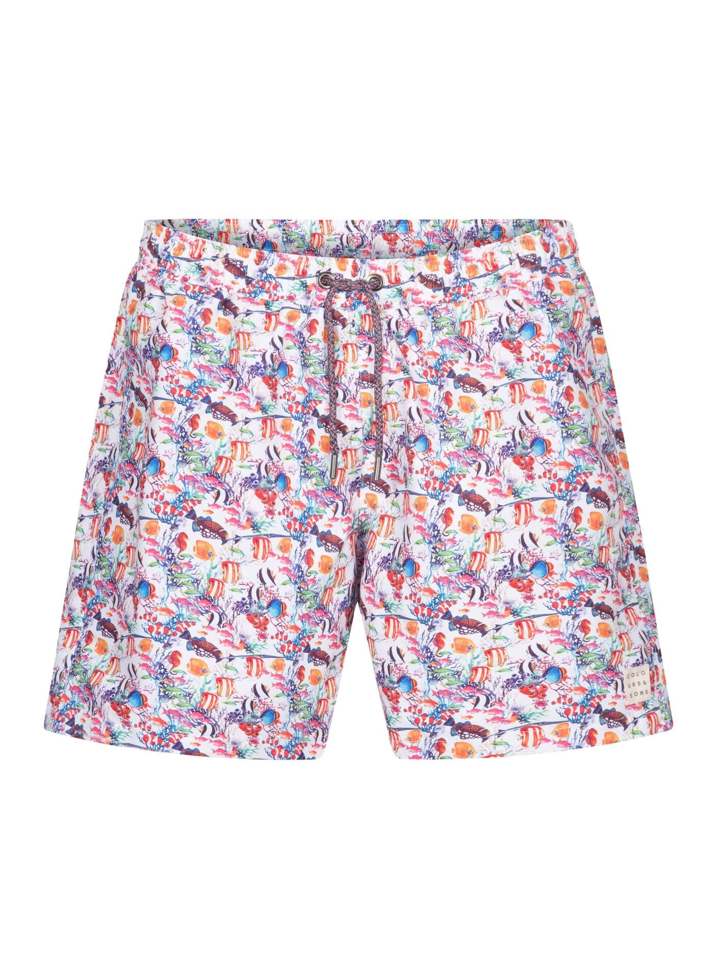 Colours & Sons Animal Print Swim Shorts | Davids Of Haslemere