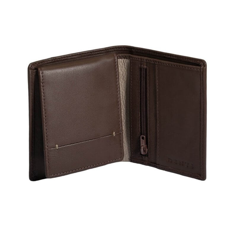 Dents Leather Card Holder in Brown