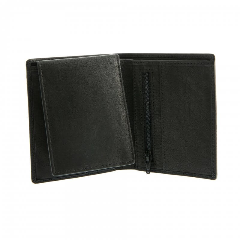Dents Black Leather Wallet