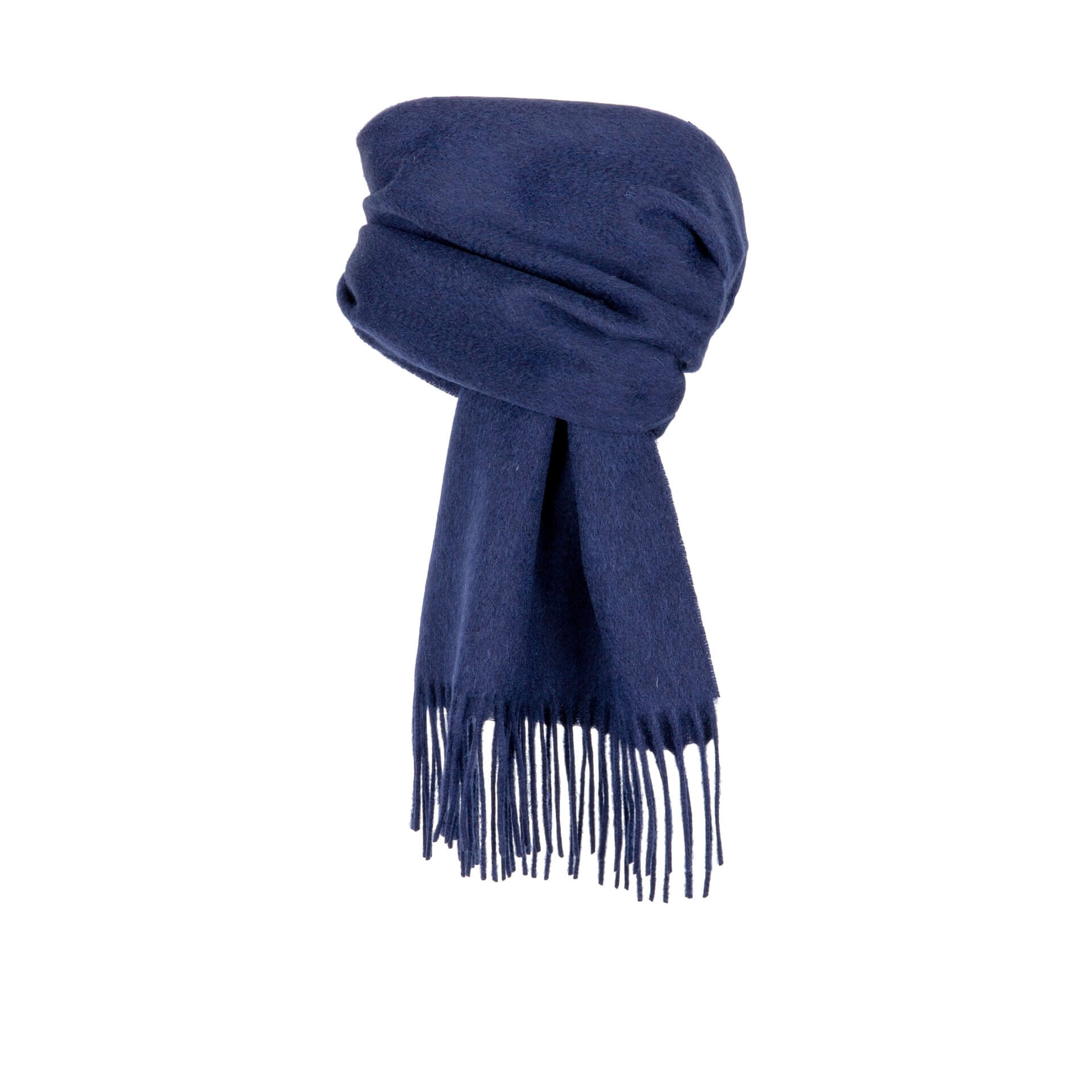 Dents Scarf in Navy