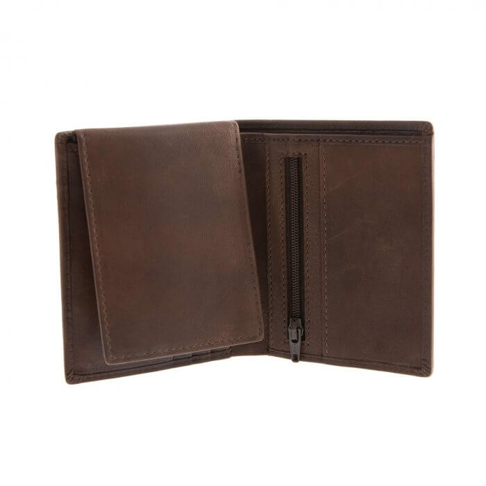 Dents Brown Leather Wallet