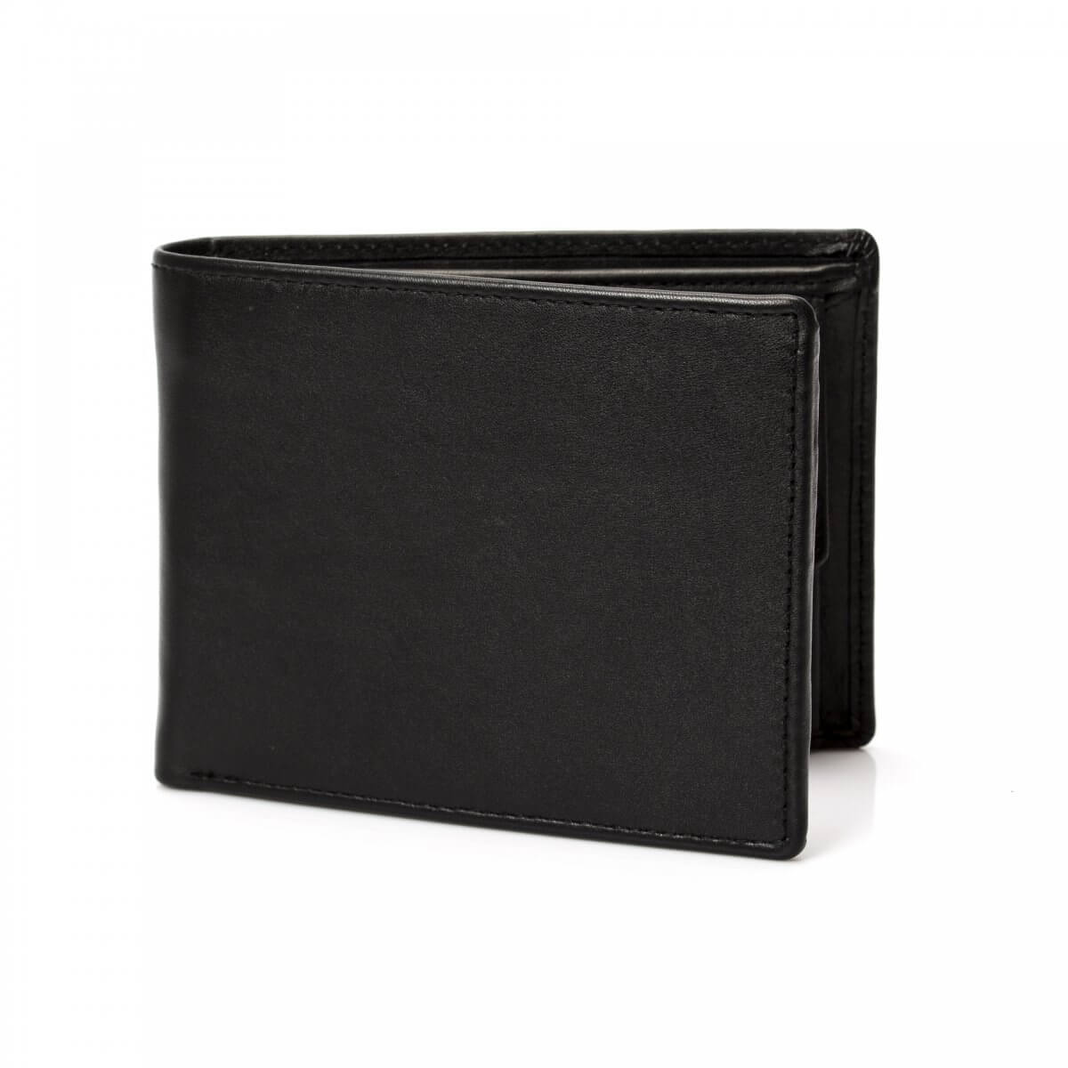 Dents Black Leather Wallet