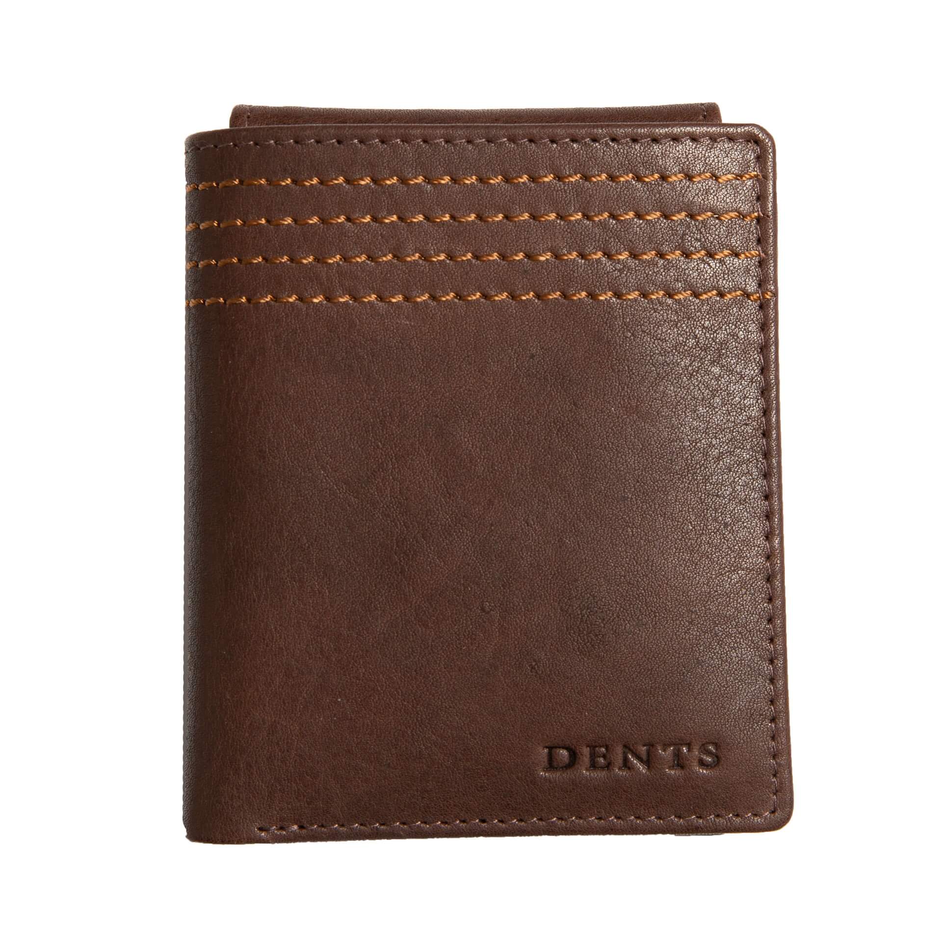 Dents Brown Leather Wallet