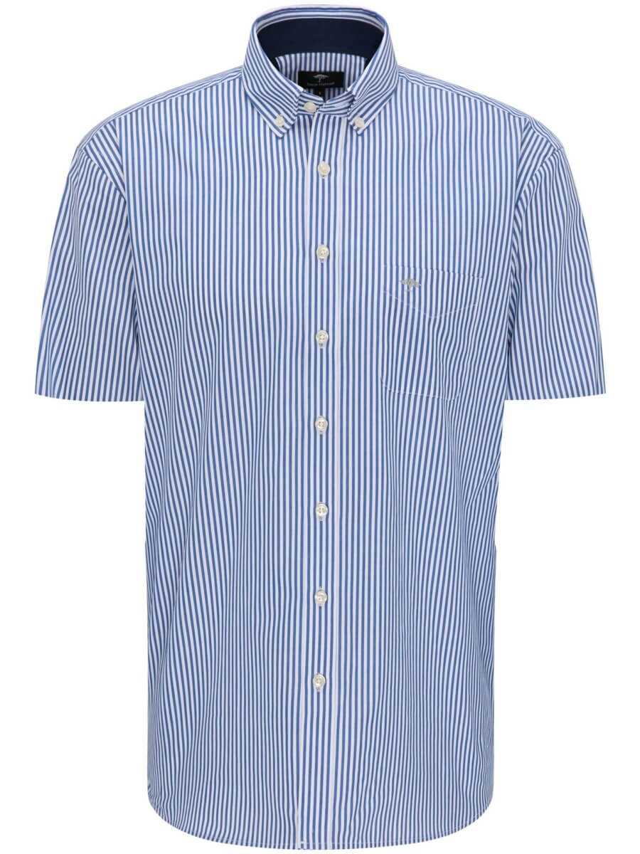 Fynch Hatton Striped Short Sleeve Shirt