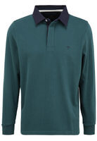 Fynch Hatton Long Sleeve Polo Shirt