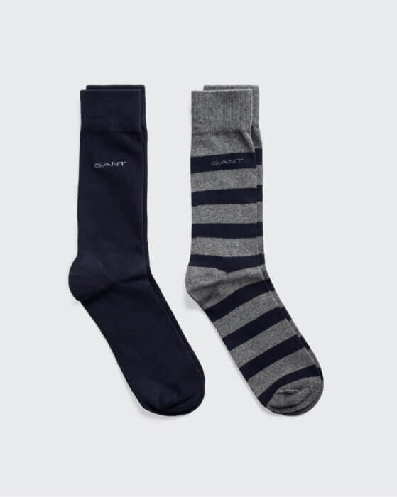 Gant 2-Pack Socks with Stripes