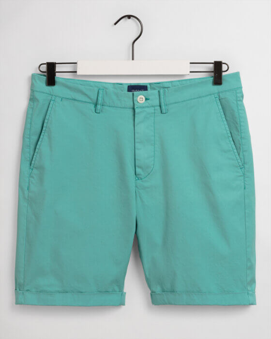 Gant Sunfaded Shorts in Aqua
