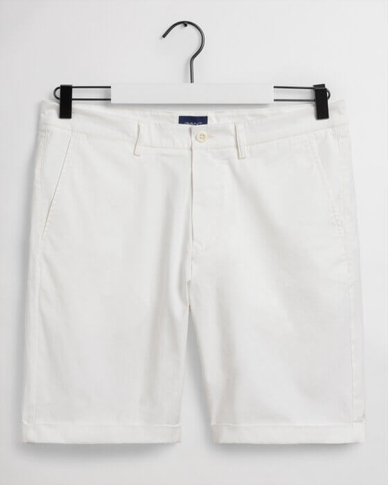Gant Sunfaded Shorts in White