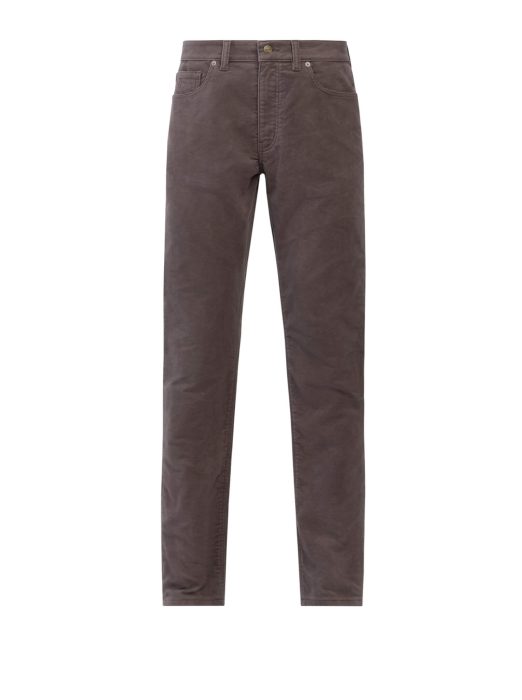 Taupe Moleskin Trousers