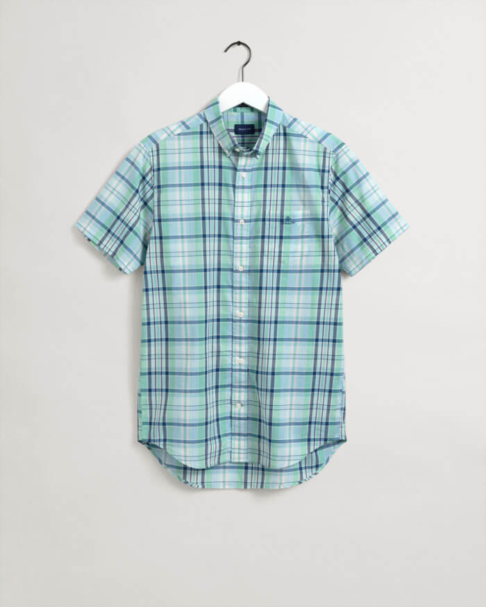 Gant Short Sleeve Checkered Shirt