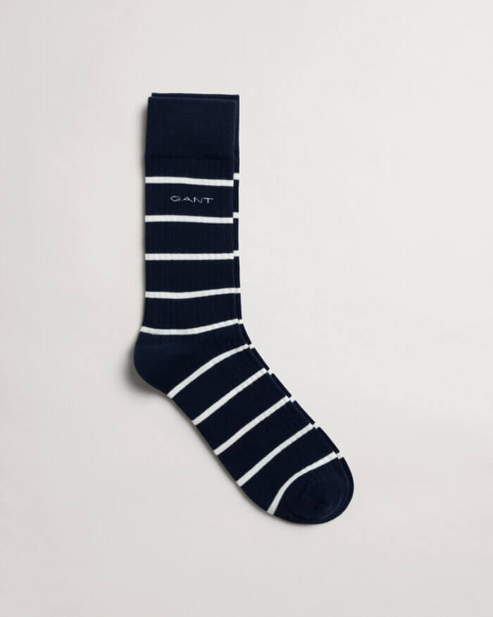 Gant Striped Socks in Navy