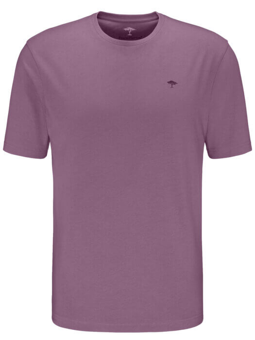 Fynch Hatton O-Neck Tee Shirt Purple