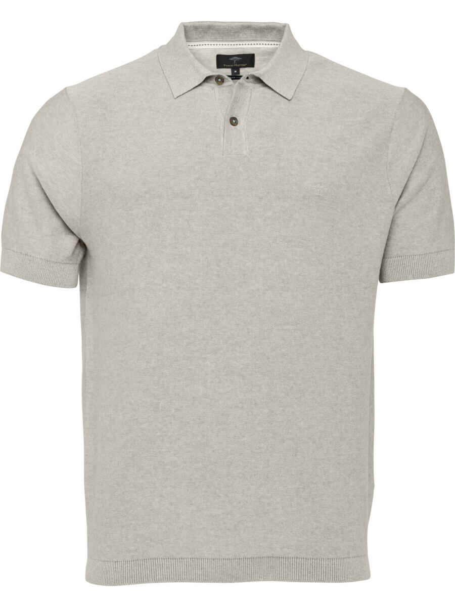 Fynch Hatton Short Sleeve Polo Shirt