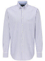 Fynch Hatton Summer Navy Stripe Shirt