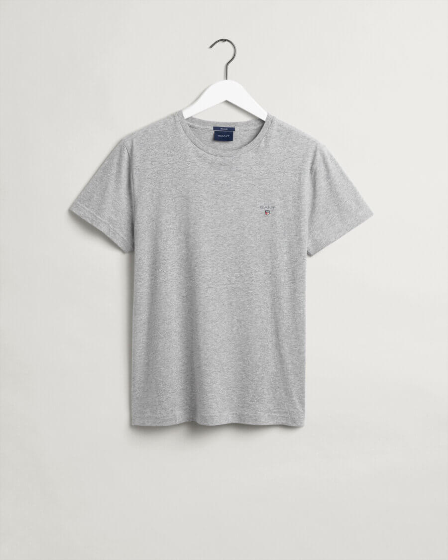 Gant Original T Shirts Grey
