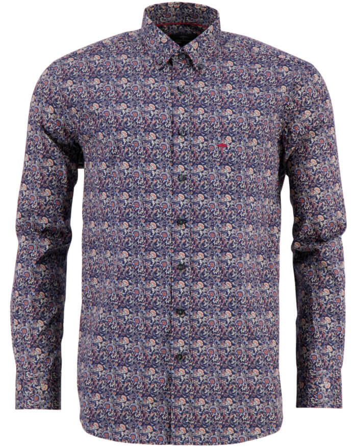 Fynch Hatton paisley floral shirt front