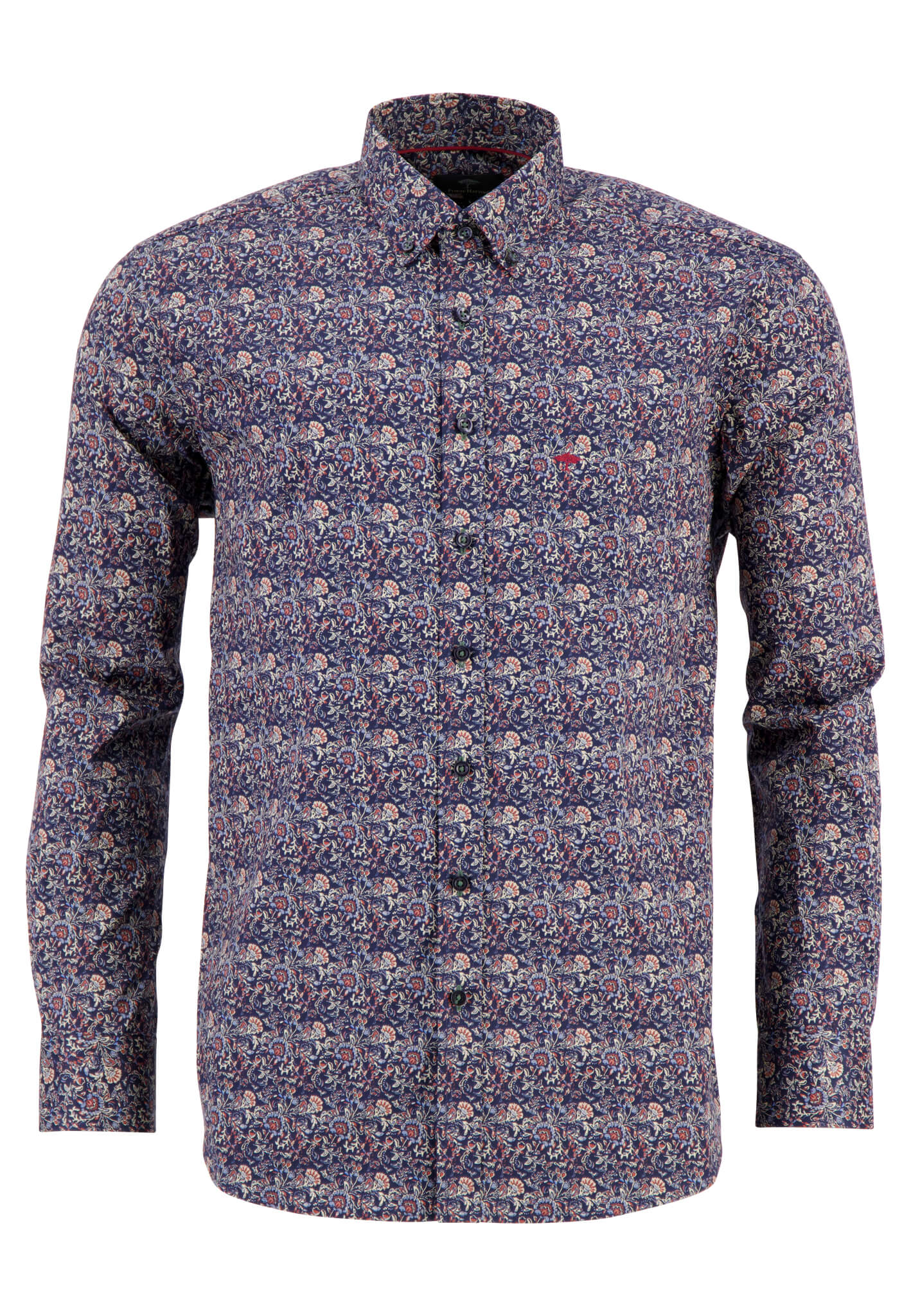 Fynch Hatton paisley floral shirt front