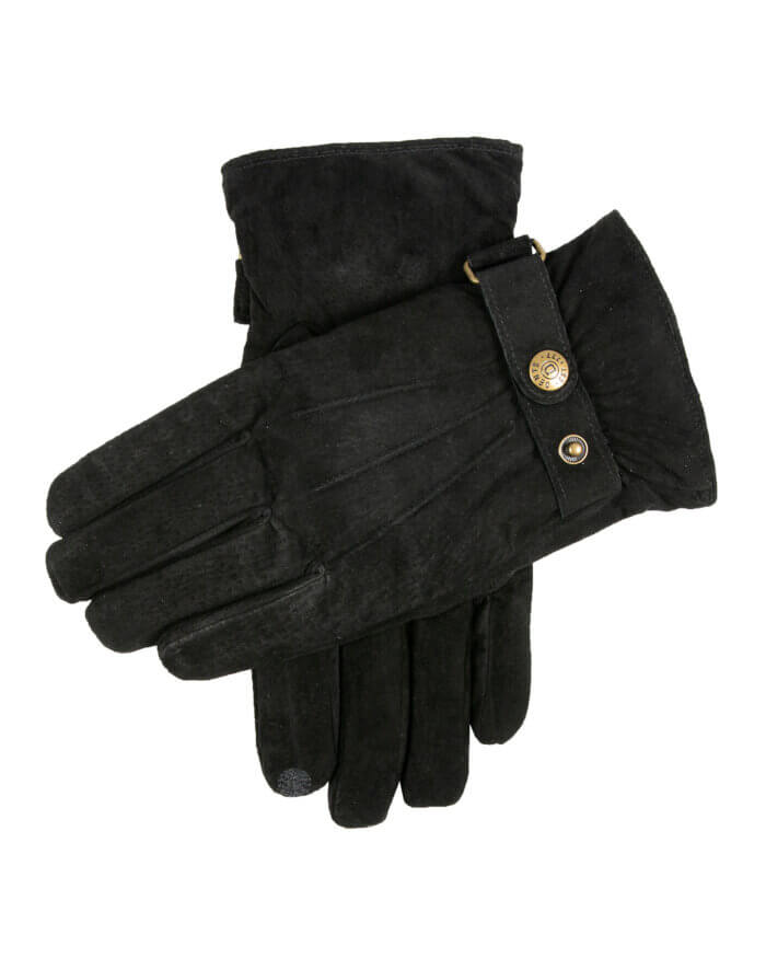 Dents black soft gloves