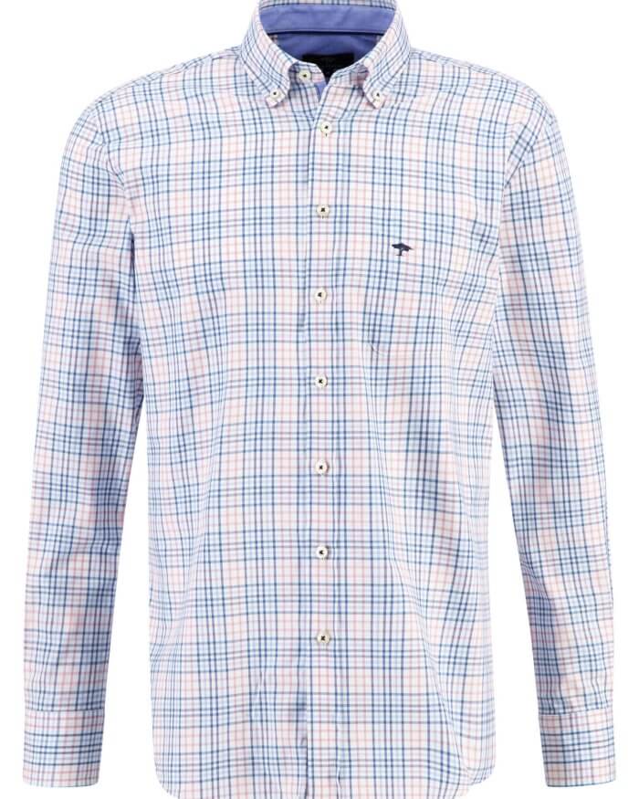 Fynch Hatton Structure Check Shirt front
