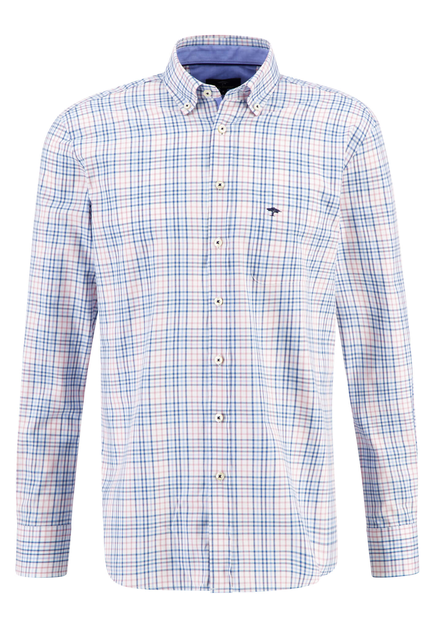 Fynch Hatton Structure Check Shirt front