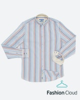 Colours & Sons Seersucker Striped Shirt