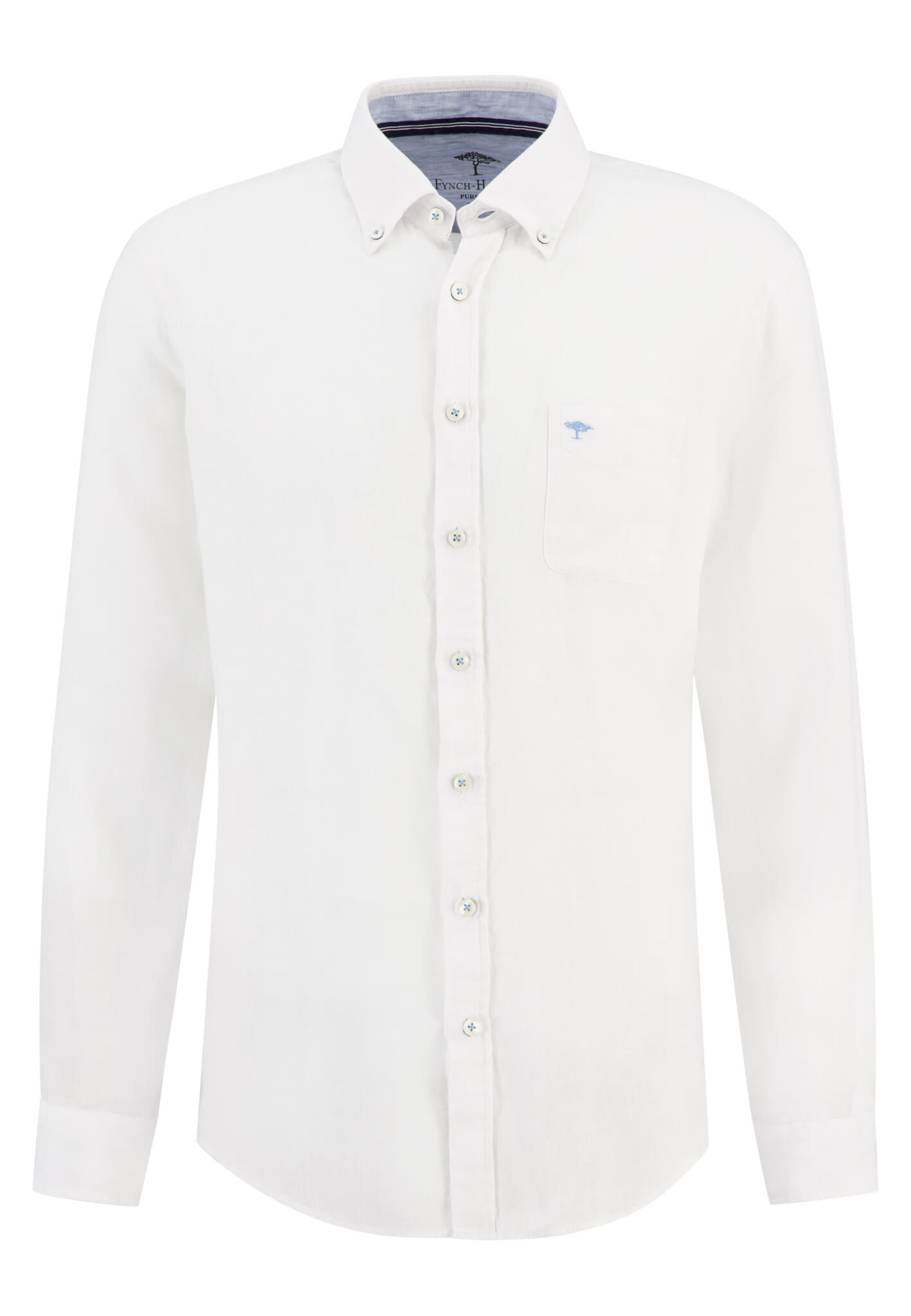 Linen of Fynch Haslemere Davids Hatton Shirts Pure -