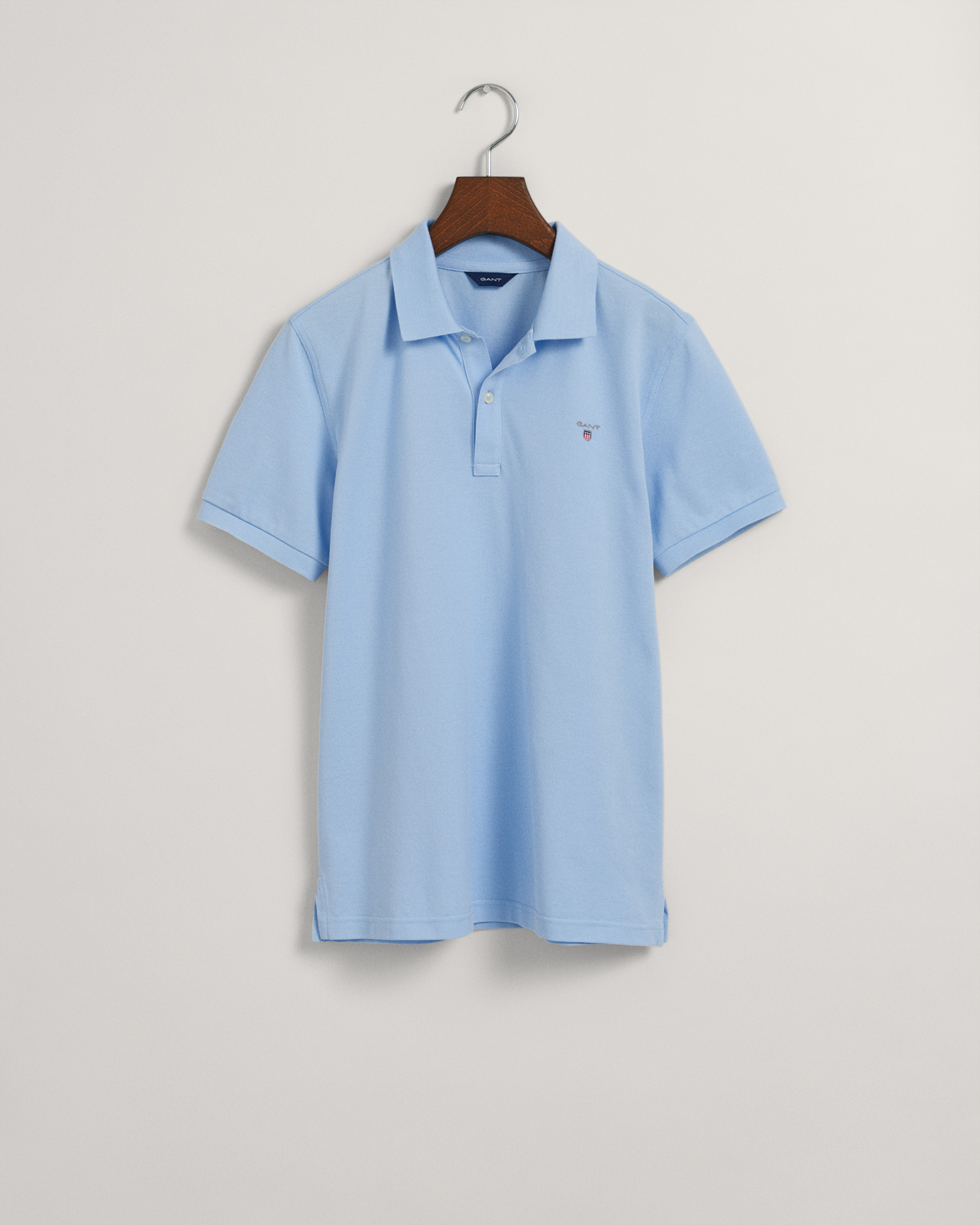 Gant Original Pique Polo Shirt Light Blue 21