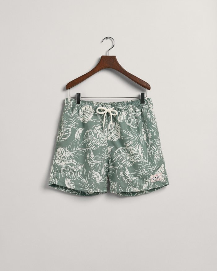 Gant Tropical Leaves Print Shorts