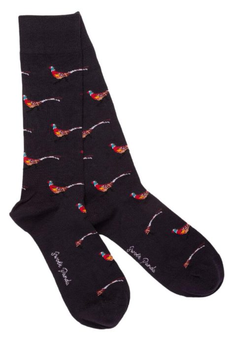 Swole panda peacock socks