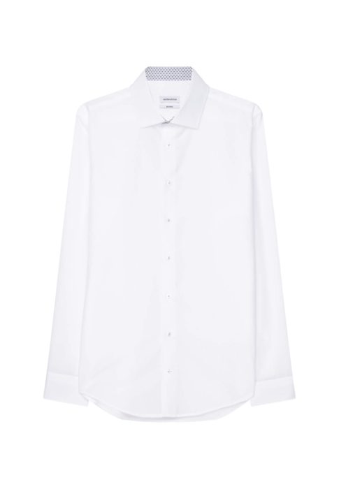 Seidensticke smart white shirt front