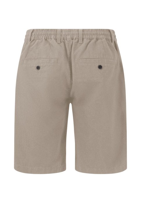 Fynch Hatton oatmeal shorts back