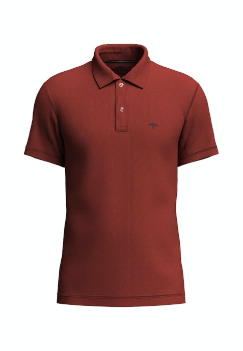 Fynch Hatton burnt orange polo shirt