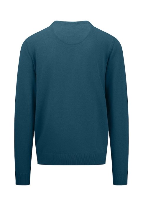 Fynhc Hatton round neck green jumper back