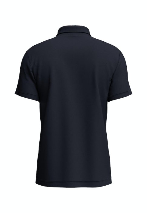 Fynch Hatton dark blue polo shirt back