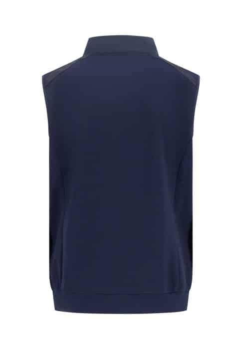 Fynch Hatton navy gilet back