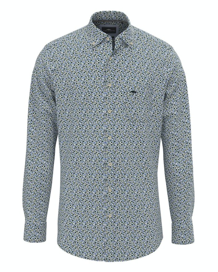 Fynch Hatton dotted long sleeve shirt