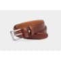 Ibex Stitched Edge Tan Belt