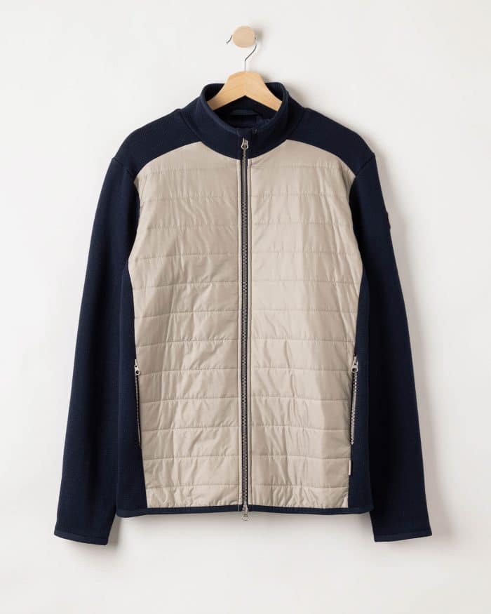 Holebrook Peder Navy/Khaki Full Zip