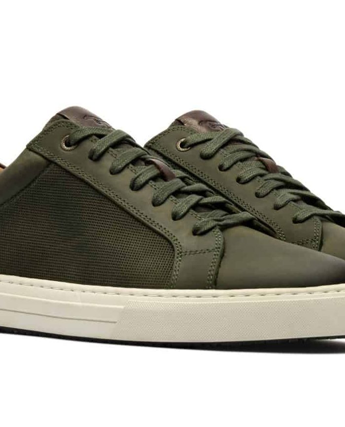 Rodd & Gunn Transit Dark Olive Sneaker