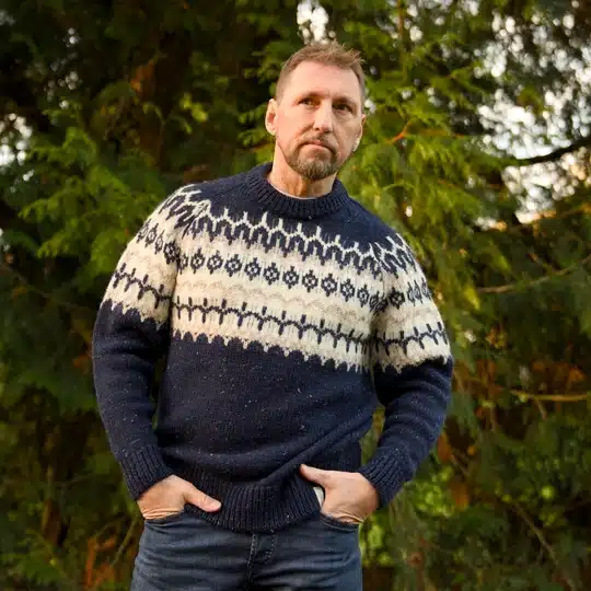 Origin Raglan Fair Isle Jumper