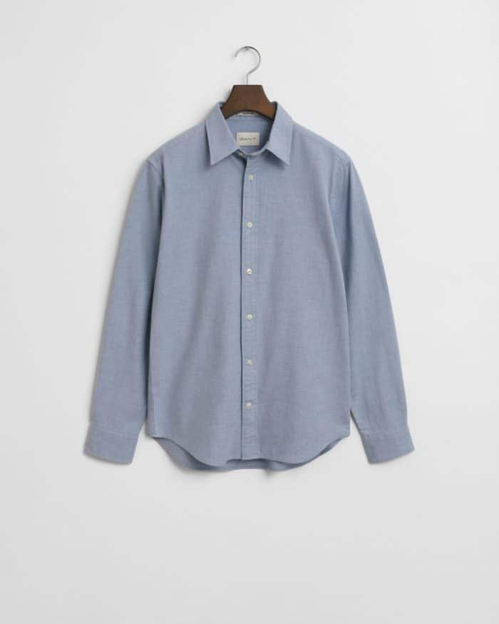 GANT Reg Fit Flannel Melange Shirt