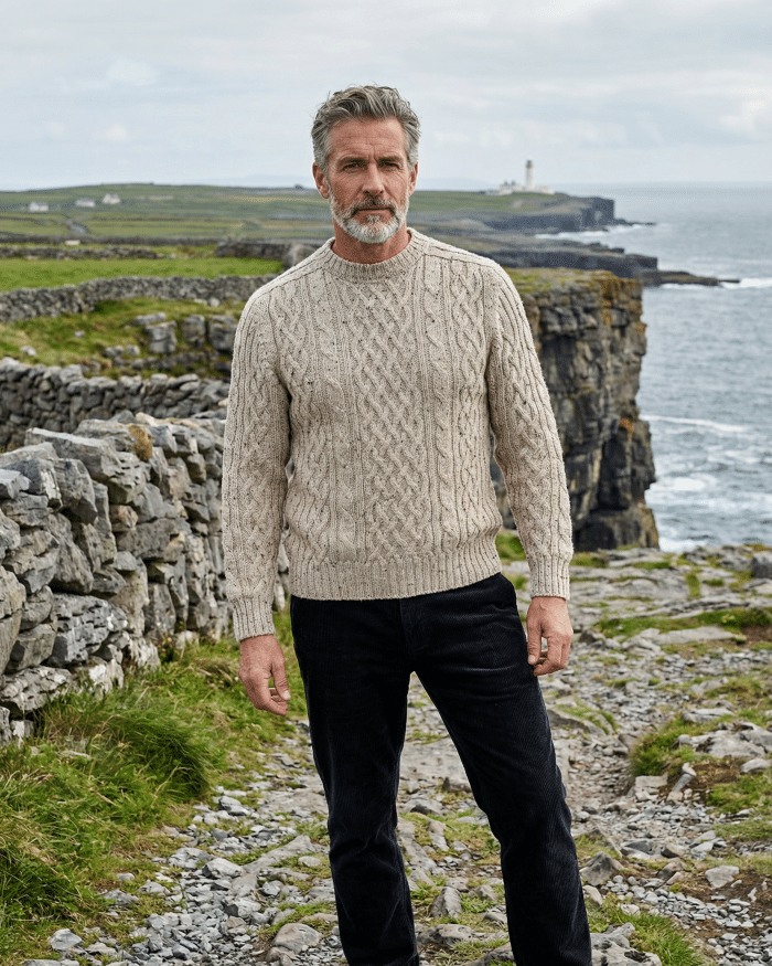 Origin Seamless Aran Jumper